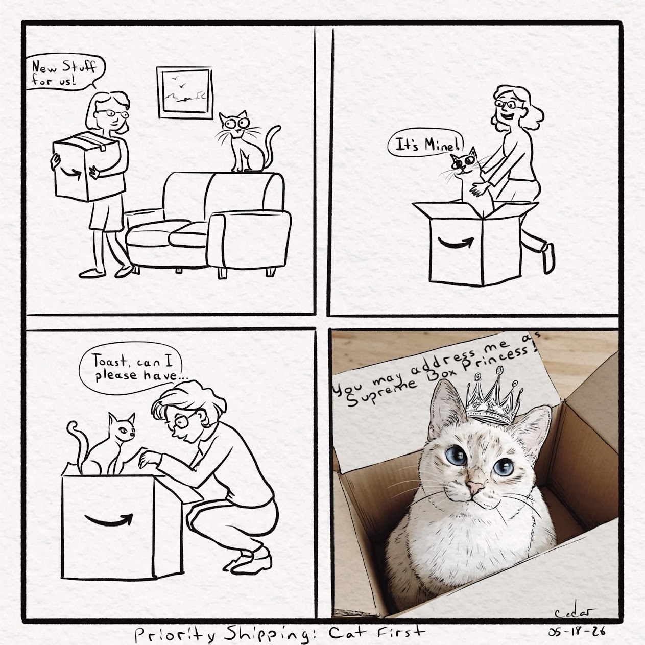 Toast is Always a Priority! 